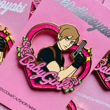 Load image into Gallery viewer, Leon Babygirl Kennedy enamel pin
