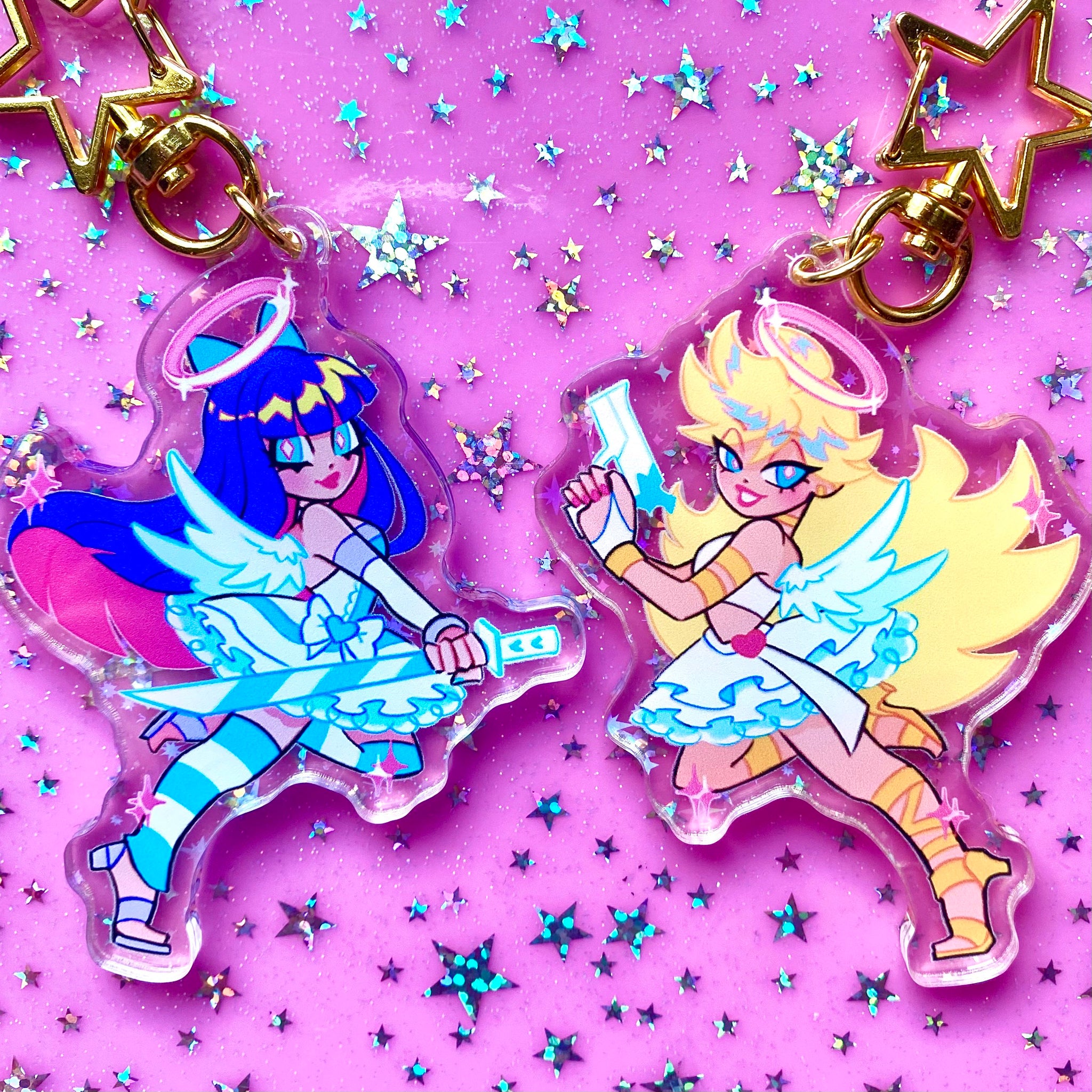 PANTY STOCKING Acrylic Keychains – weirdtakoyaki