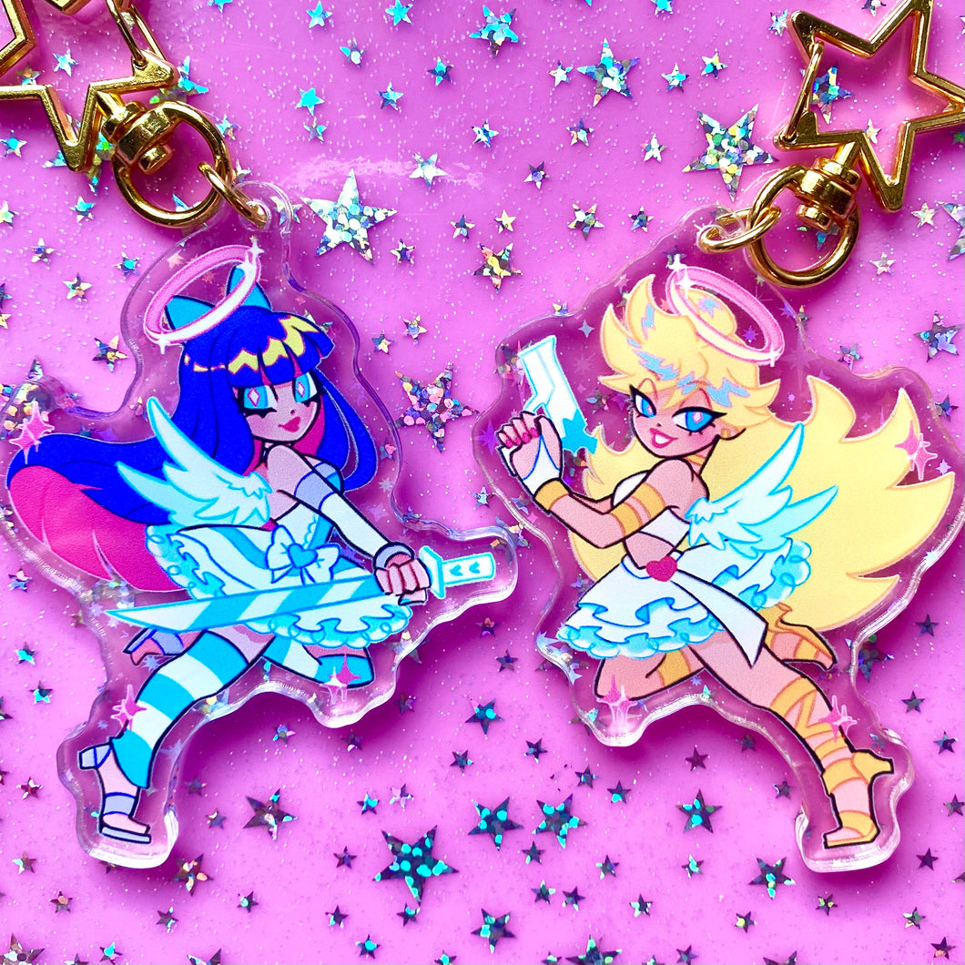 PANTY STOCKING Acrylic Keychains