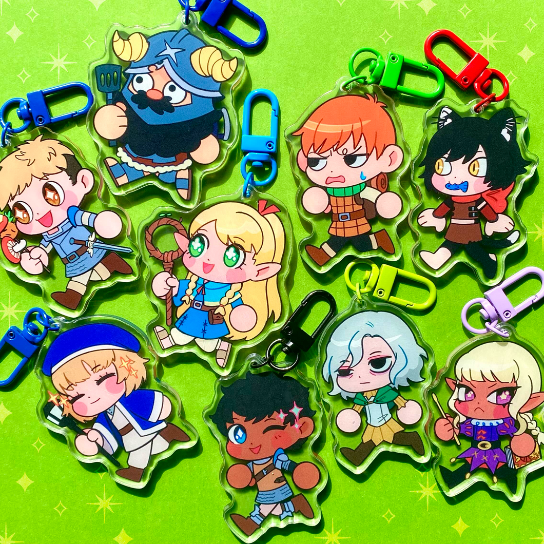 Dunmeshi Friends Acrylic Keychains