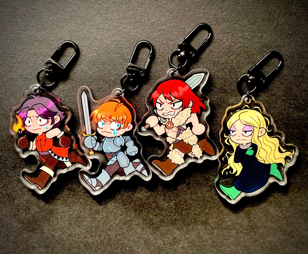 Fear And Hunger Acrylic Charms