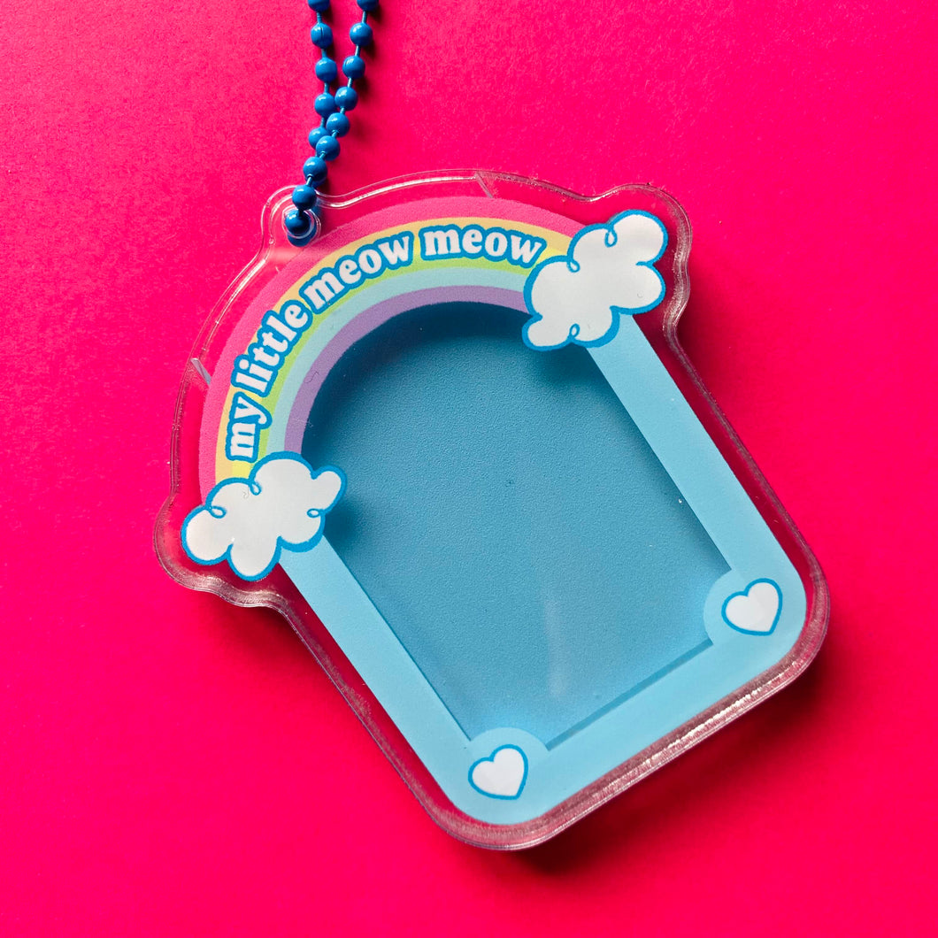 My Little Meow Meow actylic photo-frame charm