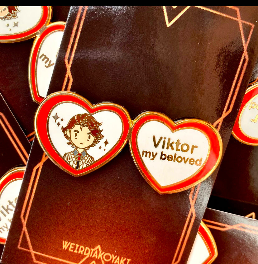 PRE ORDER Viktor my beloved Enamel Pin