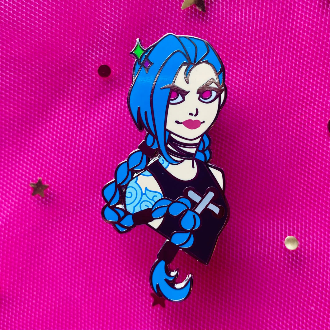 Jinx Enamel Pin