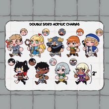 Load image into Gallery viewer, Dunmeshi Friends Acrylic Keychains
