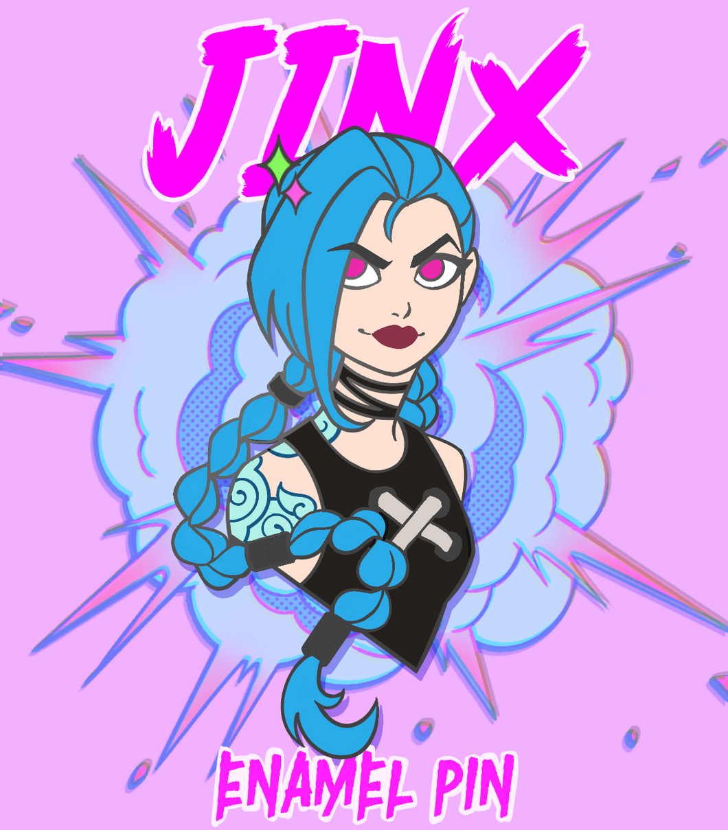 PRE ORDER Jinx Enamel Pin